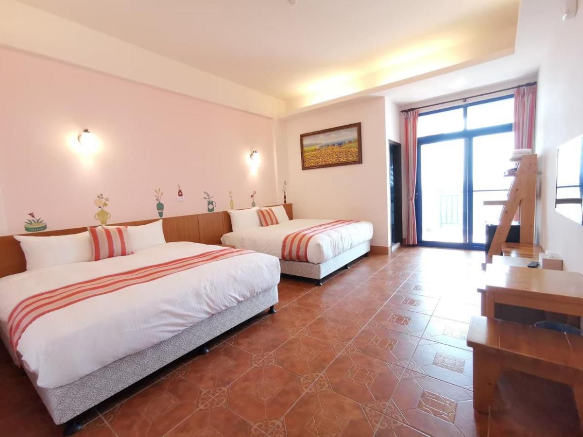 Love Ocean & Happy Bay Homestay Donggang Exterior foto