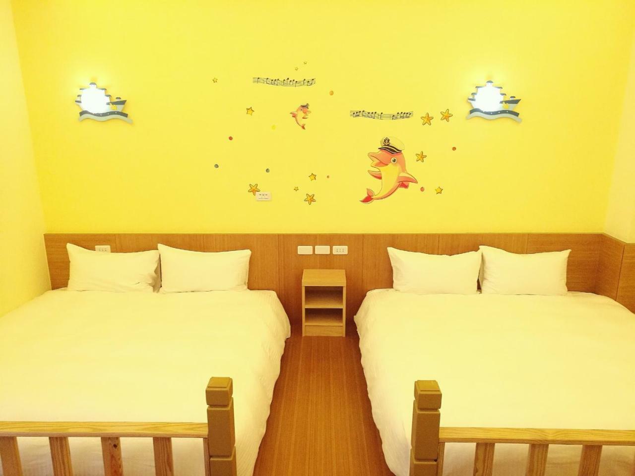 Love Ocean & Happy Bay Homestay Donggang Exterior foto